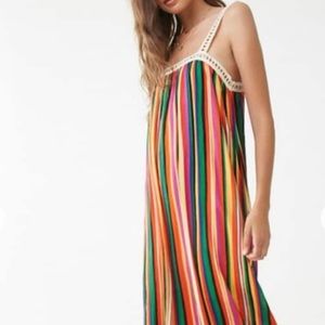 Forever 21 Maxi Dress w/ Crochet Details
